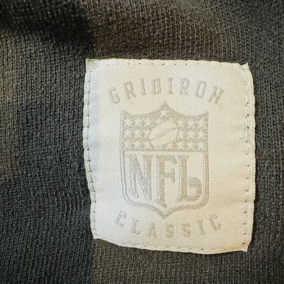 Reebok Gridiron NFL Classic NY Jets Santana Moss Green Coton Sweatshirt Jersey M - Picture 3 of 11